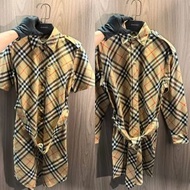 全新Burberry格紋連身裙