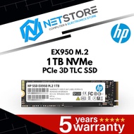 HP EX950 M.2 1 TB PCIe 3.0 x4 NVMe 3D TLC NAND Internal Solid State Drives - 5MS23AA UUF