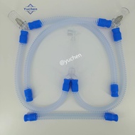 Reusable Silicone Anesthesia Breathing Circuit For Adult Universal Ventilator Tubing Set