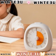 WINTE3U Countdown Timer, Focus Aid Silent Visual Timer, Practical 60 Minute Plastic Study Timer Kitc