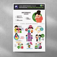 Netra Purple A3+ Intellectual Physical Disabilities Health Poster Educational Picture/: An Interacti