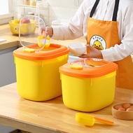 AGL (5KG/10KG/15KG) Yellow Duck Large Capacity Insect-Proof Rice Bucket Kitchen Storage Box/Bekas Beras HM562