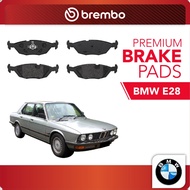 BREMBO Rear Pads (L+R) - BMW E28 520i,525i