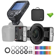 Godox MF12 MF12-K2 Macro Flash w/XproII-S Trigger for Sony Off-Camera TTL Flash Speedlite 12W, 2.4G