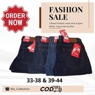 ABI - CELANA JEANS LEWAST JUMBO PRIA REGULER FIT PREMIUM SIZE 33-38 & 39-44