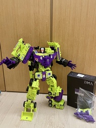 TRANSFORMERS 變形金剛 UNITE WARRIORS UW-04 Devastator 大力神 WITH DK-01 DNA UPGRADE KIT