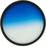 Pro Glass 72mm HD MC Graduating Blue Color Filter for: Venus Optics Laowa Argus 45mm f/0.95 FF Lens 