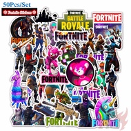 ❉ Fortnite - Series 01 TPS Games Stickers ❉ 50Pcs/Set DIY Fashion Mixed Doodle Decals Stickers