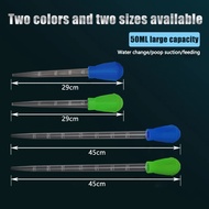 Lengthen Pipettes Cleaner Simple Cleaning Tool For Aquarium Water Changer Aquarium Siphon Fish Tank 