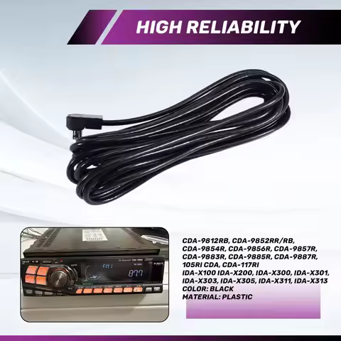Y01A CD Changer Extension Cable Connector For Alpine Sony AI-NET 8Pin CD Changer Connector Cable For