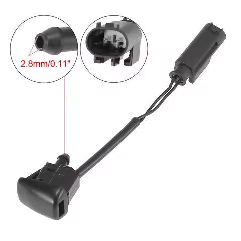 AZ-AASS-New Windshield Heated Washer Sprayer Nozzle Jet 61667046060 For -BMW 5 Series E60 E61 2004-2