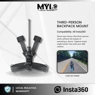 - Insta360 Third-Person Backpack Mount For Insta360 X4 & Insta360 X3 & Insta360 ONE X2