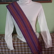 PURPLE NATIVE ETHNIC DESIGN SASH SABLAY