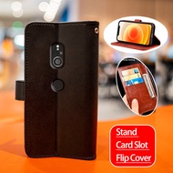 Sony Xperia XZ3 H9436 H8416 H9493 Flip Wallet Leather Kickstand Case Card Holders Shockproof TPU Inn