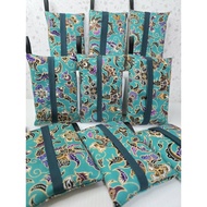 Batik tissue pouch full inner lining with one packet free tissue