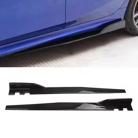 For BMW F44 216d 218i 218d 220i 220d M235i 4door 2020-2024 Side Skirts Extension Rocker Panels Lip S