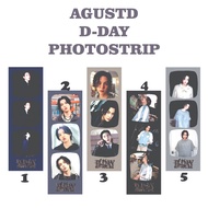 [KUKIRA] Photostrip Suga Yoongi AgustD D-DAY Tour Freebies