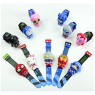 Spot goods Super Hero Watch Avengers Cartoon Captain America Spiderman Electronic Watch
