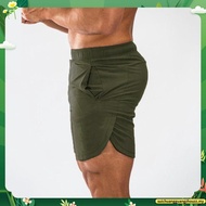Solid Mens Swim wear under shorts Gym Dry Fit Shorts Running Gym Shorts men