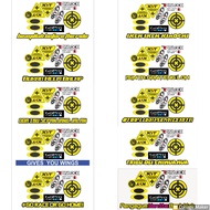Helmet VISOR sticker | HELMET VISOR STICKER SET (KYT) | NBK | IKEA | Z-Series | NJS)