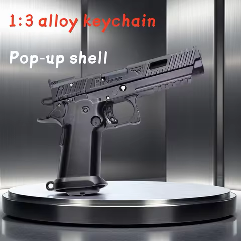 1:3 Alloy Empire's New G34tti Battle Master Gun Model, Pop-out Shell, Detachable Keychain, Perfect G