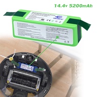 L&K(ขายดี)แบตเตอรี่ Li-on 14.4v 5200mAh battery สำหรับ iRobot Roomba 500 600 700 800