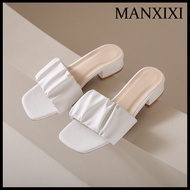 MANXIXI Fashion Women Mid High Heels 1.57 Inches Beautiful Sandals (Size 35-42)