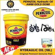 PENNZOIL Hydraulic Oil AW68 GOLD 18Liter