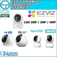 READY STOCK EZVIZ C6N 2MP 3MP 4MP TY2 1080P TP-LINK TAPO C200 C210 3MP Two Way Talk Night Vision Ind