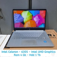 Laptop Bekas Bergaransi - Hp 14S-DQ2518TU Intel Celeron - Termurah