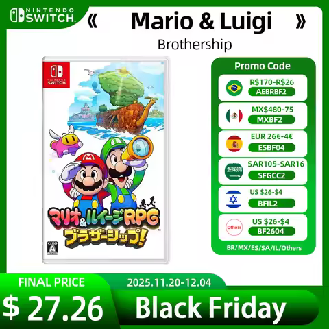 Mario & Luigi RPG Brothership! - Nintendo Switch Game - Support TV Tabletop Handheld Original for Sw
