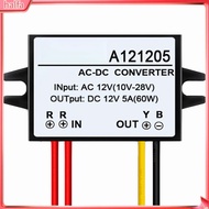 {halfa}  AC-DC 12V to 12V 5A 60W Converter Step-down Regulator Module Buck Power Adapter