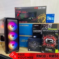 BUDGET GAMING PC / CUSTOM MADE PC / intel i7 i5 i3 / GTX1650 / GT1030 / RTX3060 / RTX3050 / RTX3070 