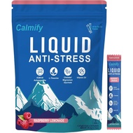 Liquid Anti Stress Cortisol | Liquid Magnesium Drink Cortisol | L-Theanine, Ashwagandha, Magnesium, 