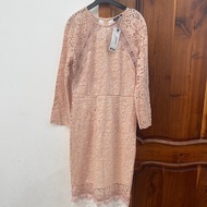 [Boohoo] Boohoo Auth Lace Midi Dress size S