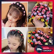 Gratis Ongkir - Bando Multilayer Anak Fashion Korea / Bando Jepit Buah / Bando Jepit Anak Sweet