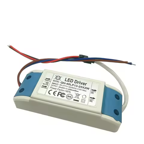 2 Pieces 13-25x2W DC39-84V 430mA - 450mA 30W 40W LED Driver High Power LED Powr Supply For Floodligh