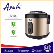 ◧ ♆ ◐ Asahi RC-106 10 Cups Rice Cooker