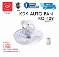 KDK AUTO FAN (40cm/16") WHITE KQ-409 #KIPAS DINDING#KIPAS SILING#CEILING FAN#WALL FAN#风扇