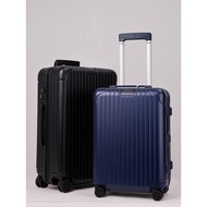 Rimova trolley case rimowa essential travel luggage case universal wheel boarding Frosted Black 20 genuine goods 21