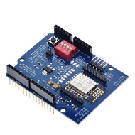 The WIFI wireless shielding development board of ESP8266 in ESP-12E UART is used for the Arduino UNO R3 circuit board module