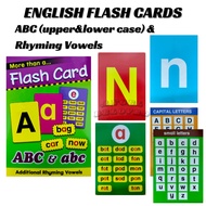 Alphabet Flash Card Kad ABC Flash Card for baby Flash Card for kid Flash Card ABC Flash card number 