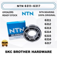 NTN 6316, 6317, 6318, 6319, 6320 Open, 2RS, Deep Groove Ball Bearing 100% ORIGINAL NTN Bearing