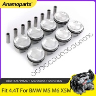Engine Parts Pistons Rings Kit STD fit 4.4 L T V8 S63B44 S63B44TU for BMW M5 M6 X5M X6M M E70 F10  F