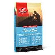 Orijen six fish dog food 11.4kg