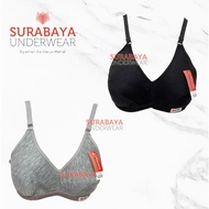 [ 3 PCS ] NON-WIRE DAILY SPORT BRA N0N FOAM SZ 34-42