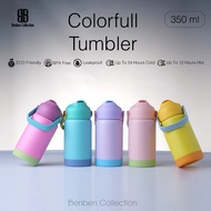 BenBen Co Lego Colorful Tumbler 350 ML Stainless Steel Water Bottle Heat & Cold Resistant Drinking B