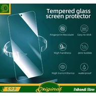 Clear Tempered Glass With Hole On Camera (Bolong) for Samsung A91 A73 A72 A71 A56 A55 A54 A53 A52 A5
