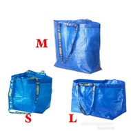 Beg IKEA BIRU BEG KECIL, FRaKTA BEG SEDERHANA, FRAKTA BEG BESAR