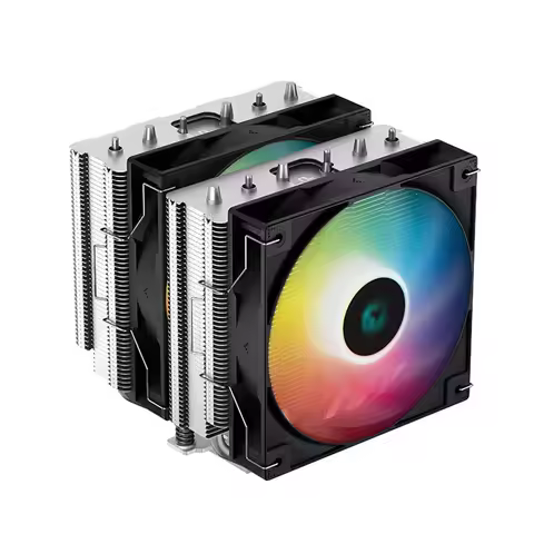 Deepcool AG620 Cpu Cooler 6 heat pipes 5V 3pin ARGB fan air cooler 120mm fan PWM 4pin TDW 260W Intel
